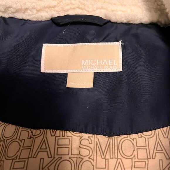 Michael Kors Lightweight Jacket / Navy w/Gold-Toned / Size: L - Picture 11 of 13
